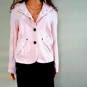 MARC CAIN SPORTS Summer Jacket Blazer light pink Germany Sz EU N4 US 6-8